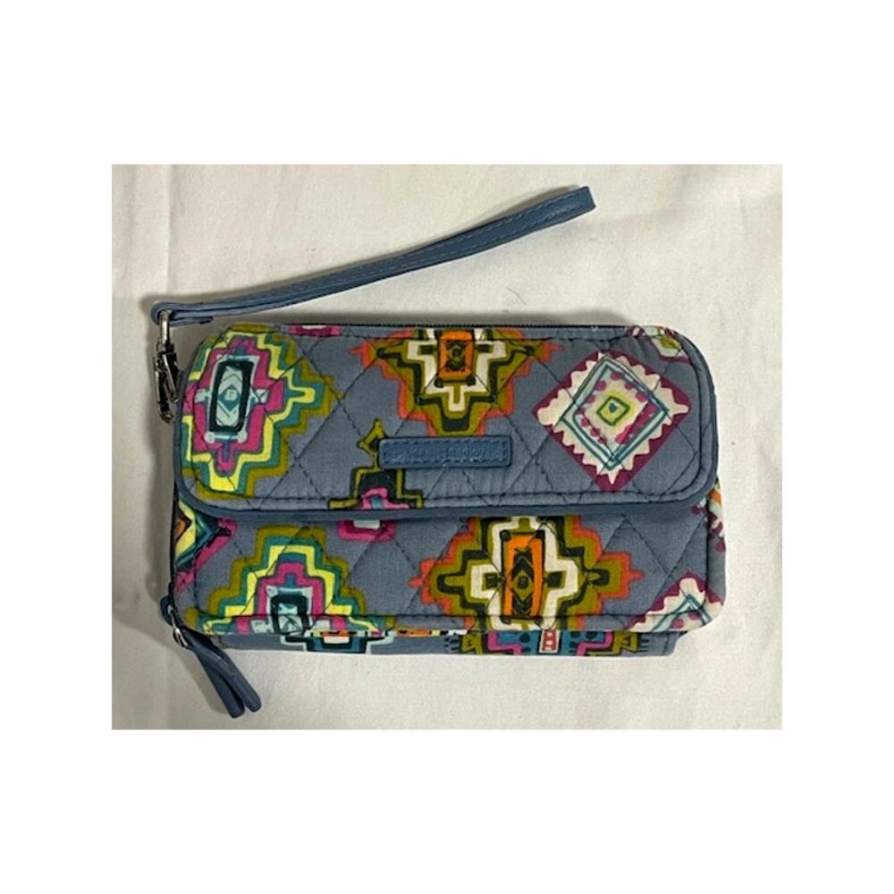 Vera Bradley Wristlet Wallet Painted Medallions Southwest Design